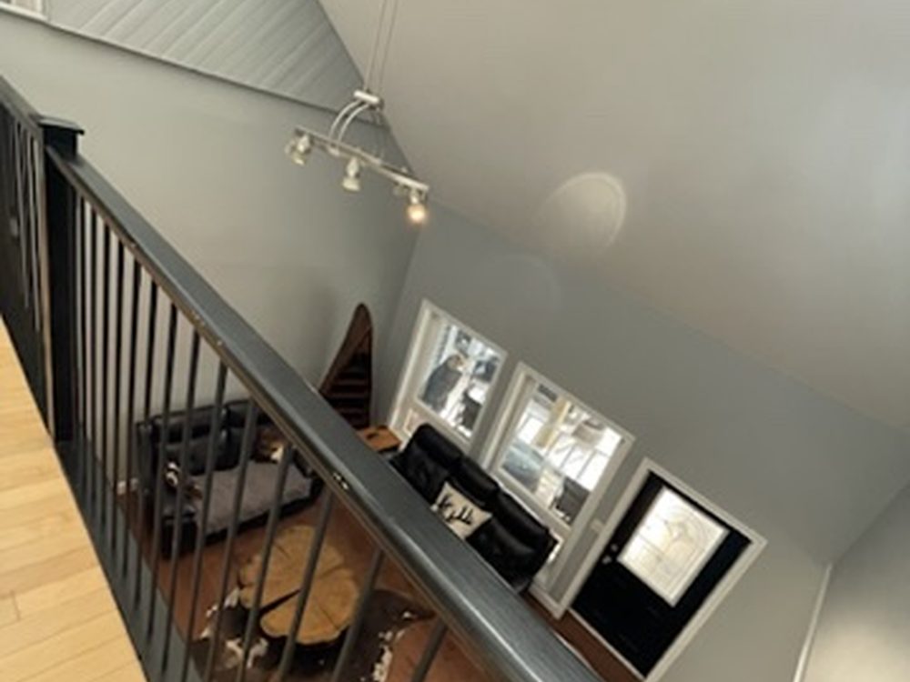 Modern loft interior repaint